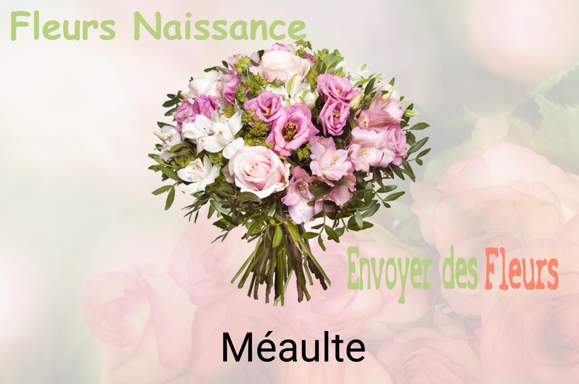 Bouquet de fleurs de naissance livré à Méaulte